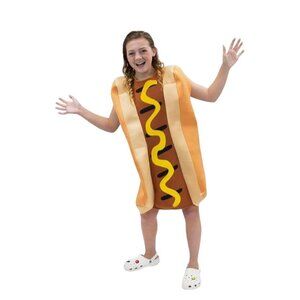 NWT Hauntlook Kids Ballpark Frank  Halloween Costume Size Small Holiday Party